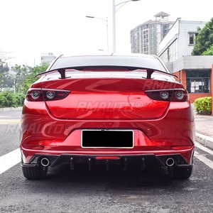 Kit carrosserie pour Mazda Axela 2020 : Lame de pare-chocs avant, jupes latérales, spoiler, séparateur de pare-chocs arrière, diffuseur - Accessoires automobiles - Product Image 2