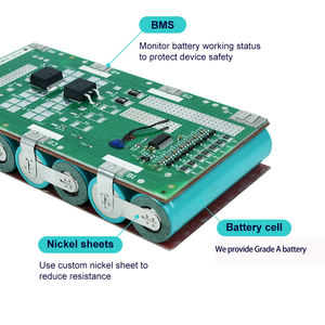 充電式リチウムイオンバッテリー18650 7.4v 2s1p 2600mah 18650リチウムポリマーバッテリーパック (ラジオトランシーバー用) - Product Image 6