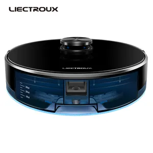 LIECTROUX Automatic Rechargeable Smart Sweeping Robot Vacuum Cleaner Laser Positioning With Strong Suction XR500