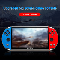 Console de jeux vidéo rétro portable populaire X12 Plus 7 pouces 32/64 bits 32 Go prend en charge les jeux d'arcade