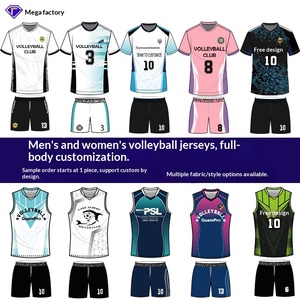 Conjunto de Uniforme de <span class=keywords><strong>Voleibol</strong></span> Personalizado <span class=keywords><strong>para</strong></span> Entrenamiento y Competencia, <span class=keywords><strong>para</strong></span> Hombre y Mujer, Adultos, 100% Poliéster de Secado Rápido - Product Image 2