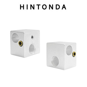 Bloc chauffant pour imprimante 3D Hintonda, en alliage d'aluminium 6063 avec manchon en laiton pour Hot End - Product Image 4