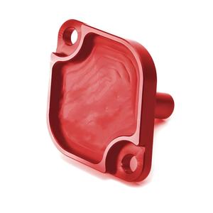 Penutup termostat minyak suku cadang mesin CNC Aluminium Billet kustom untuk N54 N55 S55 M2 M3 M4 - Product Image 1