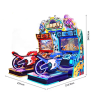 Voiture de course Dynamic Storm 2 Jeux à pièces Intérieur Dinibao Parkour Motor 2 Hottest Arcade Simulator