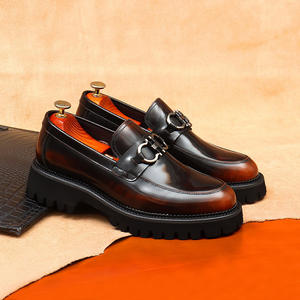 Nouvelles Bottes Classiques de Designer pour Hommes en Cuir Véritable Automne Hiver 2025 – Confortables, Imperméables, Antidérapantes, à Enfiler, pour le Travail - Product Image 2