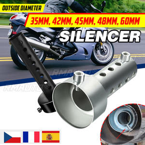 Silenciador DB Killer para Motocicleta, Eliminador de Ruido, Silenciador de Escape Ajustable, 35mm/42mm/45mm/48mm/60mm - Product Image 1