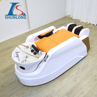 Fauteuil de massage électrique multifonctionnel moderne et personnalisé pour le corps entier, confortable, table de massage, chaise de salon de coiffure, chaise de spa, équipement de salon de coiffure
