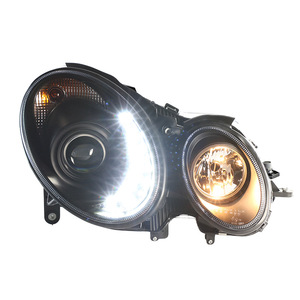Faros Delanteros para Mercedes-Benz W211 con Luces de Circulación Diurna, Modelo 2002-2005, Pieza de Auto con Certificación E/e-Mark - Product Image 4