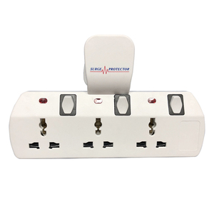 <strong>Universal</strong> 3/<strong>4</strong> Way T Shape <strong>Socket</strong> Multi Adaptor Extension Plug with 3/<strong>4</strong> Outlets Plastic <strong>AC</strong> Plug with <strong>Socket</strong> - Product Image 4