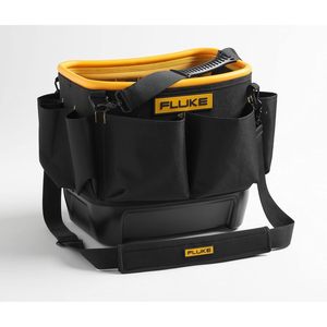 Fluke Tb25 Hard Body Oval <b>Tool</b> Bucket <b>Bag</b> With Waterproof Base 28 Pockets Waist Storage - Product Image 3