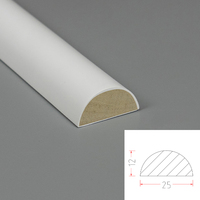 Línea semicircular de pino personalizada línea de madera maciza línea de cintura cuarto fregadero de caída Borde de cierre columna decorativa pasta de borde