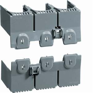 HYB027H Personnalisable avec kit Hagers, 2 couvercles de cage de connexion pour disjoncteur h3 x250 3P - Product Image 1