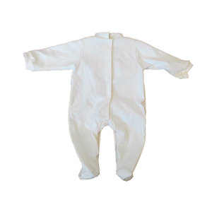 Set Neonato con Orsetto Ricamato e Raso Intrecciato - Product Image 1
