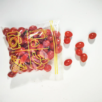 Sacs en poly à fermeture éclair en plastique transparent transparent de haute qualité de qualité alimentaire avec sacs à fermeture à glissière refermables