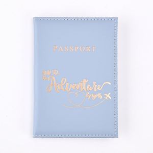 Protector de Pasaporte Impermeable, Económico y Moderno, con Diseño Artístico Impreso, Porta Tarjetas de Viaje Portátil, con Bloqueo RFID, Etiqueta de PU - Product Image 2