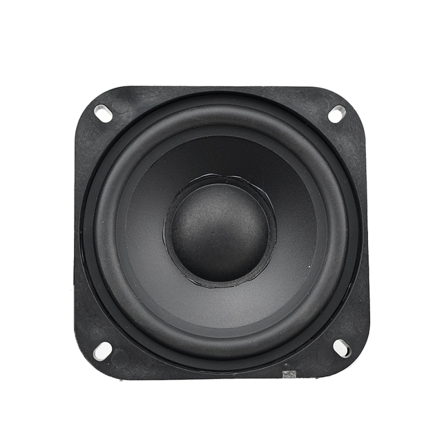 TYR 4-inch 60mm Magnetic 19-core Aluminium Silicone Rubber-edged PP Black 50-100W Speaker Basket Plastic Speaker Frame Two-way