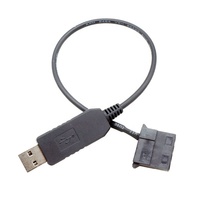 Câble adaptateur d'alimentation pour ventilateur de PC USB 5V vers 12V, élévateur de tension 3 broches et 4 broches