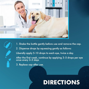 <span class=keywords><strong>K</strong></span>-green Gouttes oculaires <span class=keywords><strong>pour</strong></span> chiens et chats - Traitement en plastique durable <span class=keywords><strong>pour</strong></span> les infections oculaires, les allergies, les yeux secs et roses, et le nettoyant <span class=keywords><strong>pour</strong></span> les taches de larmes 30ml - Product Image 4