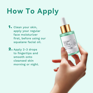 Logotipo personalizado orgánico Squalane Jojoba aceite para el cuidado de la piel brillo reparación hidratante antienvejecimiento Facial brillo vitamina E aceite para la cara - Product Image 5