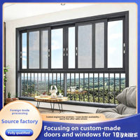 Ventanas Abatibles de Aluminio de Diseño Minimalista de Guangzhou, Aislamiento Térmico, Protección Contra Mosquitos, para Proyectos Hoteleros