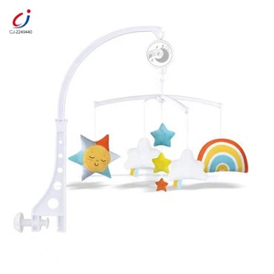 Juguete <span class=keywords><strong>musical</strong></span> colgante para bebé, <span class=keywords><strong>musical</strong></span>, cama eléctrica, campana, cuna, arcoíris, móvil - Product Image 1