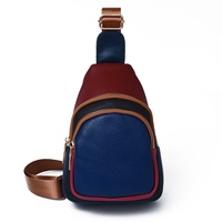 Sacs à bandoulière pour femmes en cuir pleine fleur avec fermetures éclair et sangles en cuir véritable contrastées, vente en gros d'usine, pour le voyage