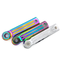 Pédalier VTT 170 mm, axe 29 mm, aluminium 6061-T6, fixation directe 3 boulons, compatible BB 11/12 vitesses