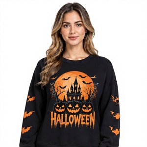 Sudadera de Halloween con Gráfico de Esqueleto Vintage, Cuello Redondo, Manga Larga, Estilo Gótico, Unisex, para Otoño e Invierno - Product Image 1