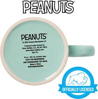 Tasse en céramique Silver Buffalo Peanuts First Beagle on the Moon avec Snoopy 20 onces