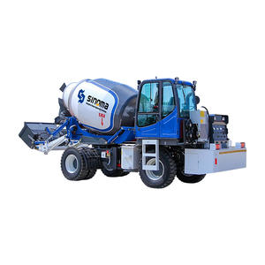 Moteur diesel hydraulique pour la vente remorque efficace camion bétonnière avec tambour - Product Image 6