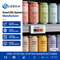 Etiqueta Electrónica de Precio ESL de LEEKA, Entrega Rápida, Etiqueta Electrónica de Tinta Electrónica a Color para Supermercado 2.13