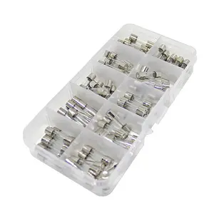 Brand new fuse 6x30 glass fuse box 250V 9 kinds of safety 82 protection devices DIY material package