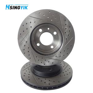 6N0615301D Disque de frein arrière fendu percé pour siège VW VAG - Product Image 6