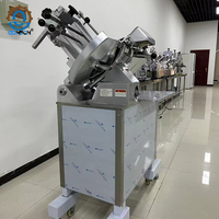 Machine à trancher la viande congelée verticale pour la cuisine, machine à trancher la viande congelée automatique commerciale