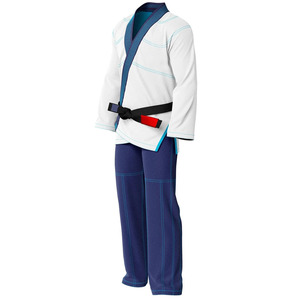 Uniforme de BJJ pour hommes, résistant aux déchirures, tissage perlé, vêtements d'arts martiaux, entraînement professionnel de Jiu Jitsu, uniforme confortable en coton - Product Image 2