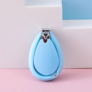 Ensemble de coupe-ongles pour bébé portable rose bleu jaune en plastique sûr pour nouveau-né et tout-petit - Product Image 6