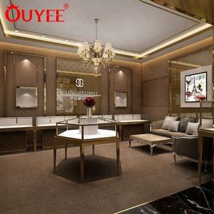 Hign end ไม้ MDF เครื่องประดับร้านค้าออกแบบตกแต่งภายในเครื่องประดับจัดแสดงเครื่องประดับ - Product Image 1