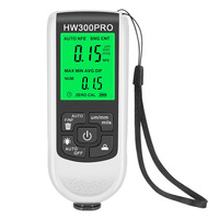 Medidor de Espesor de Revestimiento Dorry HW-300PRO de Alta Precisión con Protección IP55, Pantalla Digital, Alta Precisión del 5% para Pruebas Eléctricas