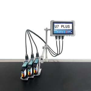 Machine d'impression jet d'encre sur convoyeur, codeur de date automatique en ligne pour bouteilles, cartons, emballages alimentaires et de boissons - Product Image 6