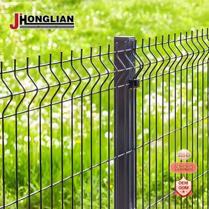 Precio antiescalada Seguridad Material 3D Valla de malla de alambre de metal Privacidad Paneles de construcción baratos Valla al aire <span class=keywords><strong>libre</strong></span> - Product Image 1