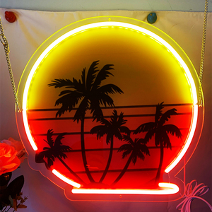 <b>LED</b> Neon <b>Light</b>, multi-color wall decor, <b>plug</b> powered, static display, ideal for bar decoration. - Product Image 1