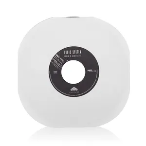 Fundas de papel de vinilo para discos de polietileno, tamaño personalizado, exterior o interior, CD, DVD, venta al por mayor