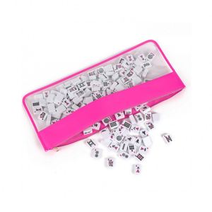 <b>Large</b> Transparent Clear Mahjong Tile <b>Bag</b> Arge Mah Jongg Storage Pouch Travel Organizer for Mahjong Tiles <b>Gift</b> for Mahj Lover Mom - Product Image 2