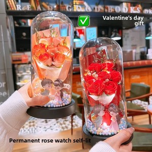 Di fascia alta pratici mazzi eterni per san valentino pratici fiori decorativi di fascia alta <span class=keywords><strong>piante</strong></span> regali di compleanno per - Product Image 2