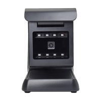 Escáner de código QR 2D de escritorio, escáner de código de barras MRZ para pasaporte, compatible con código OCR, escáner de código de barras