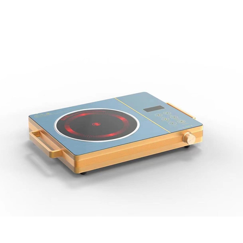 solar cooker with built in battery