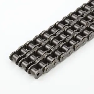 Cadena de rodillos de precisión de paso corto de alta resistencia a precio barato 160h-3 cadenas de rodillos triplex de serie resistente