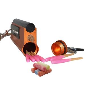 Arranque de fuego de acero y pedernal de antorcha de supervivencia todo en uno con cuerda de mecha impermeable de 36" - Product Image 4