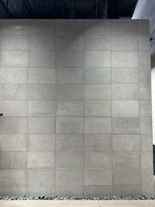 Tableros de cemento prefabricados de hormigón decorativo fabricante de agujeros de gusano de cara justa estilo de diseño industrial personalizado - Product Image 2