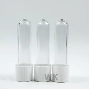 Wholesales Manufacture Plastic PET Bottle Preform with cap for mouth wash bottle